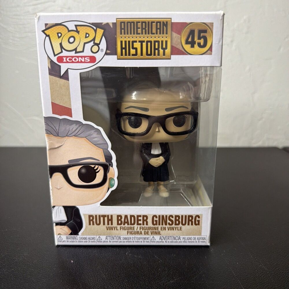 Funko Pop Icons American History - Ruth Bader Ginsburg Vinyl Figure - #45
